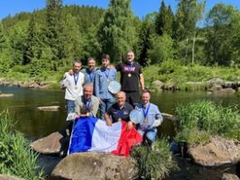 Sacrés une nouvelle fois champions du monde par équipe de pêche à la mouche